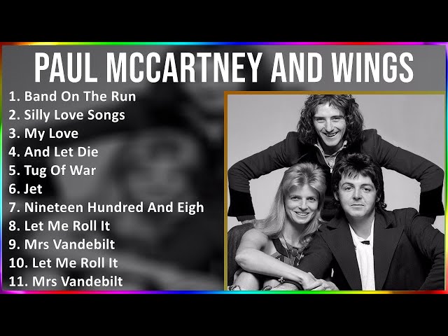 Paul Mccartney And Wings 2024 MIX Só As Melhores - Band On The Run, Silly Love Songs, My Love, A...
