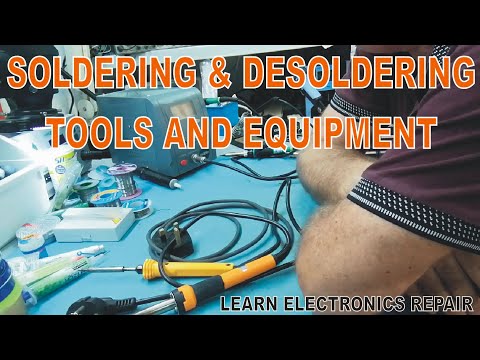 Tools, Test Equipment and BGA Rework and Soldering Techniques.