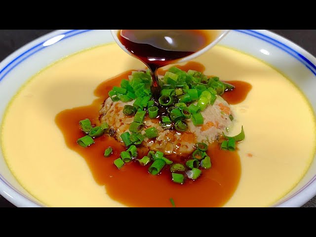 It's no wonder that the hotel steamed egg with minced meat is so delicious, see how the chef does