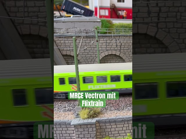 #märklin Vectron mit #piko Flixtrain! #eisenbahn #modellbahn #schmiddko #h0 #2023 #spielzeug #diy