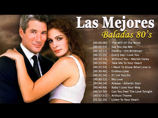 Romantica Viejitas En Ingles De Los 80 Y 90 - Mejores Baladas Romanticas De Los 80 90 Mix