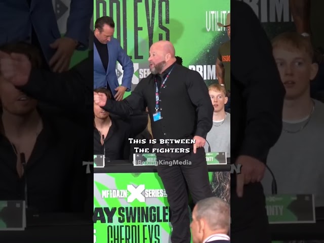 DO NOT MESS WITH THIS SECURITY GUARD AT BOXING EVENTS | DO AS HE SAYS | MISFITS KSI PRESSER!
