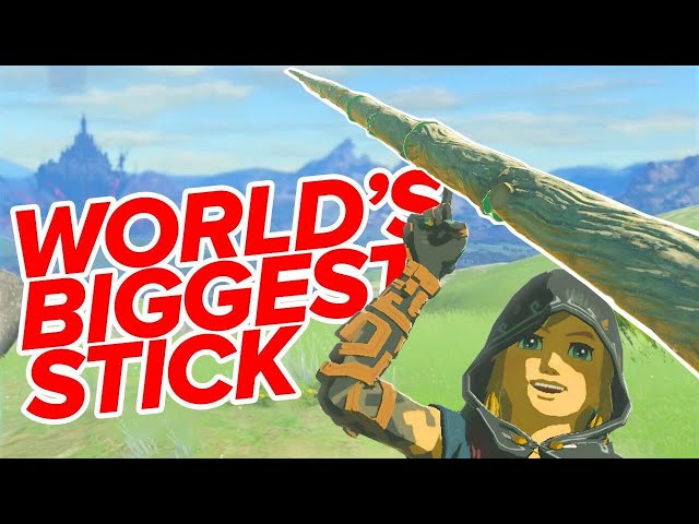The Game Can BARELY Handle This: Building a Canyon-Spanning Tightrope in TOTK | ZELDA TOTK CHALLENGE