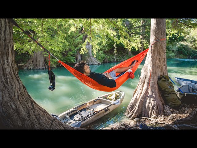 Kayak Camping Texas - 3 Day Guadalupe River Wilderness