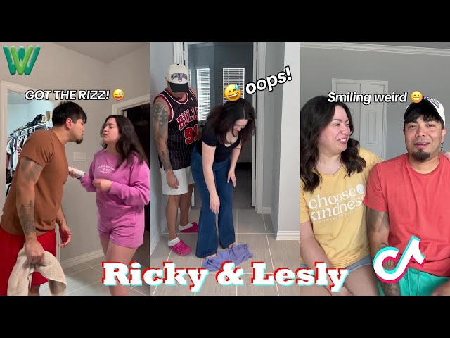Funny Ricky and Lesly Tik Tok 2024 | Try Not To Laugh Watching  @Himandherofficial  TikToks