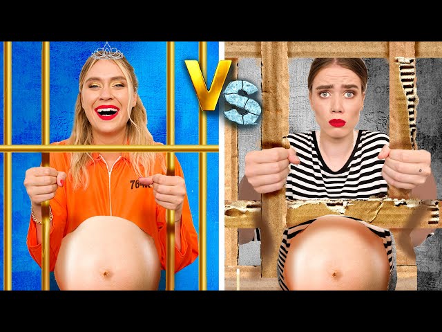 Reiche Schwangere vs. Arme Schwangere im Gefängnis / 7 Lustige Situationen von GOTCHA!