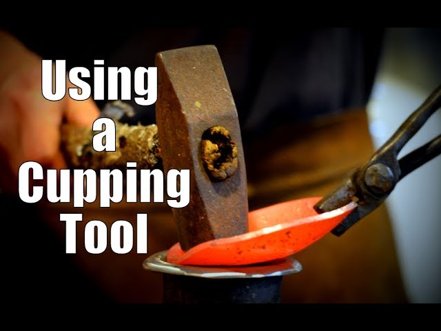 How to Use a Blacksmith Cupping Tool // Forging a Bowl with This Swage Block Alternative
