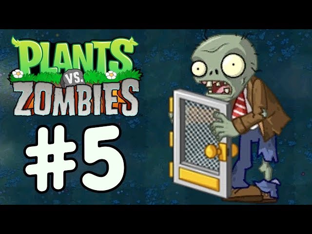 Plants vs Zombies NIGHT 5-8 [Adventure Mode] Co-Op on Xbox One #5