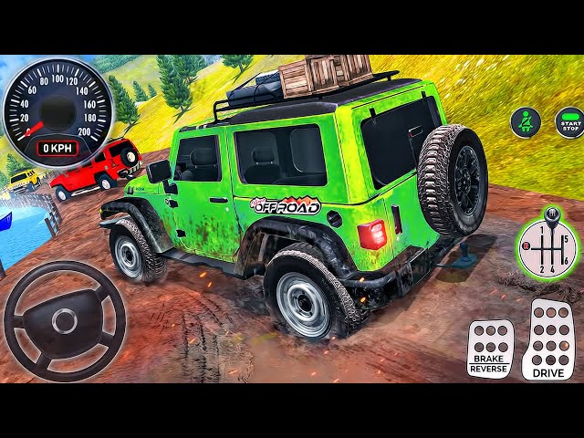 4x4 Offroad Luxury SUV Driving 3D - Thar Jeep Hill Climbing Drive Simulator - Android GamePlay #2