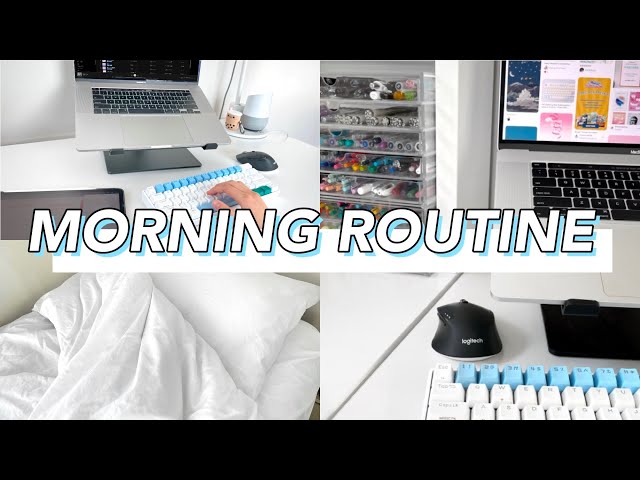 8AM PRODUCTIVE MORNING ROUTINE ☀️