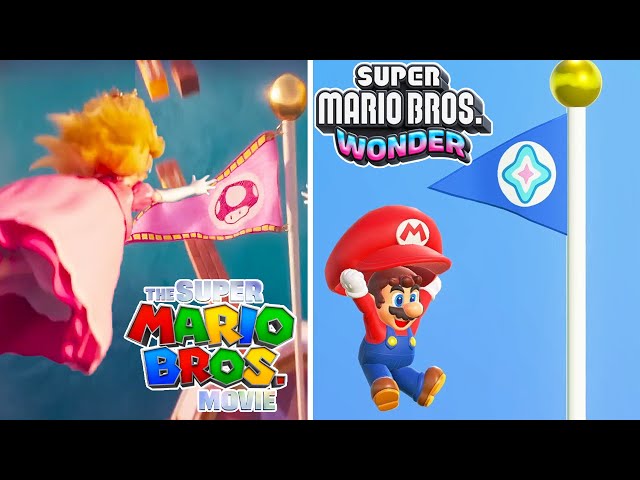 Super Mario Movie Vs. Super Mario Bros. Wonder - Training Course comparison [HD]