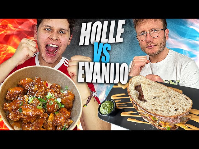 WER hat die BESSEREN FOOD HOTSPOTS? - @Evanijo vs. Holle