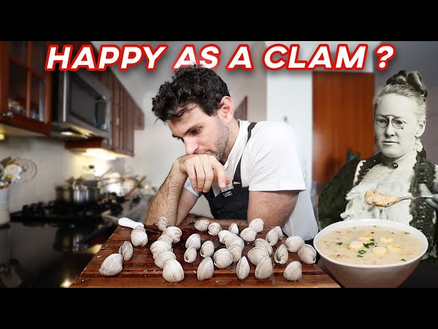 Struggling Through Fannie Farmer's 1896 Clam Chowder Recipe