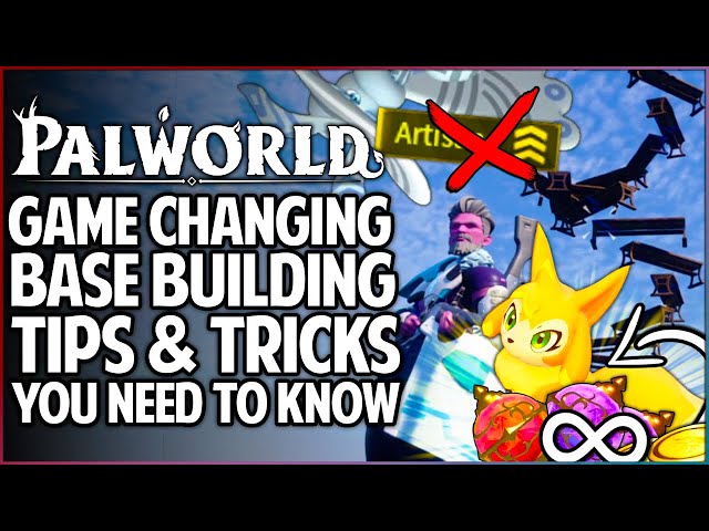 Palworld - Game Changing Base Building Secrets You NEED - INFINITE Size - 21 INSANE Tips & Tricks!