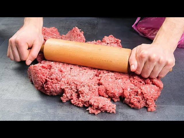 Don't Fry Ground Beef Anymore! New Italian Trick Is Taking Over The World!!!