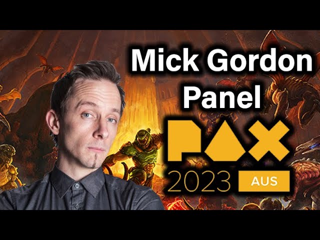PAX AUS 2023  - Mick Gordon Interview Panel