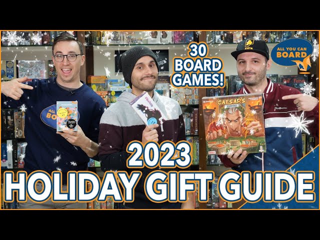 Holiday Gaming Gift Guide 2023 | 30 Board Games We Recommend This Holiday Season!