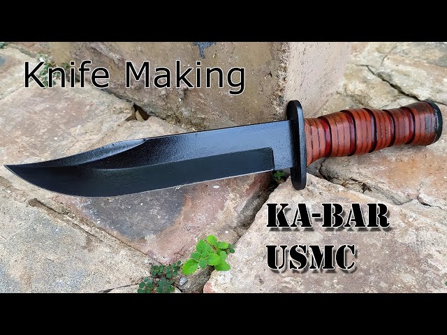 Knife Making: Ka-Bar USMC (Combat knife)