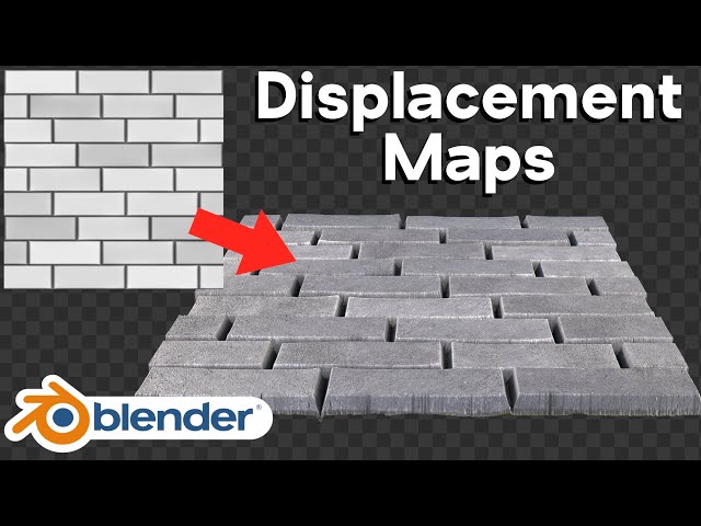 How to Use Displacement Maps in Blender (Tutorial)