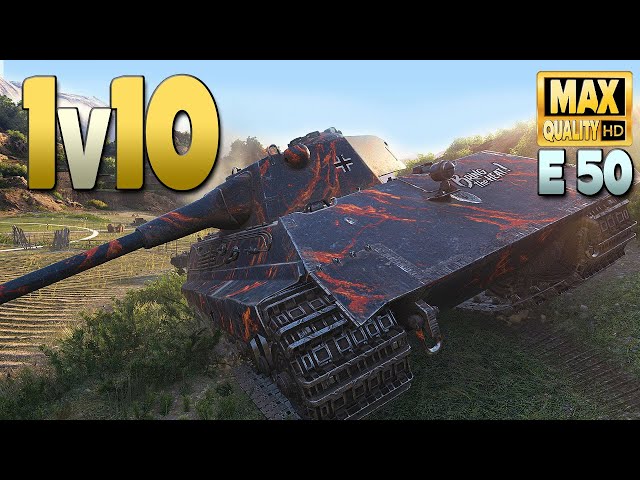 E 50: Alone versus 10, once in a lifetime - World of Tanks