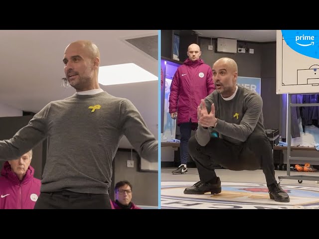 Is this Pep Guardiola's most ICONIC team talk?