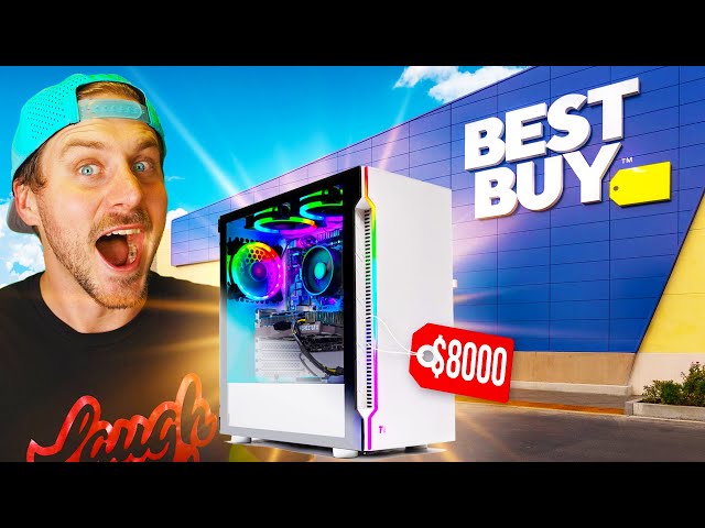 We Spent $8,000 For Gaming Computers! *Best Buy*
