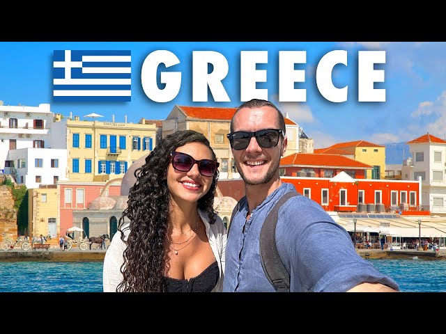FIRST TIME IN CRETE! 🇬🇷 BEACHES & CHANIA OLD TOWN