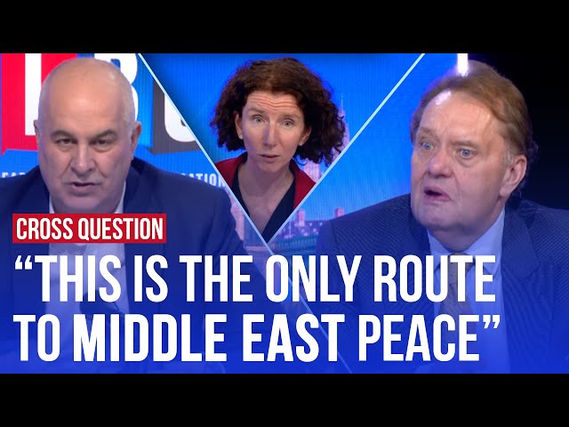 Should the UK recognise a Palestinian state? | LBC debate