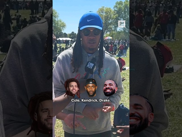 Drake, Kendrick, and J. Cole: Dreamville attendees rank the Big 3
