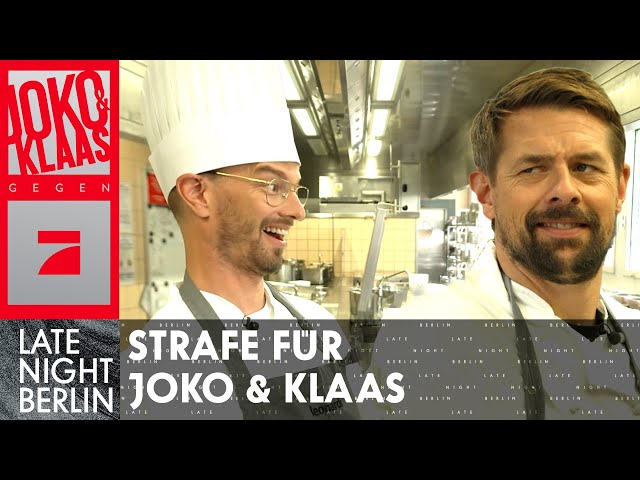 Joko & Klaas müssen für 2.500 ProSieben-Mitarbeiter:innen kochen | Strafe | Late Night Berlin