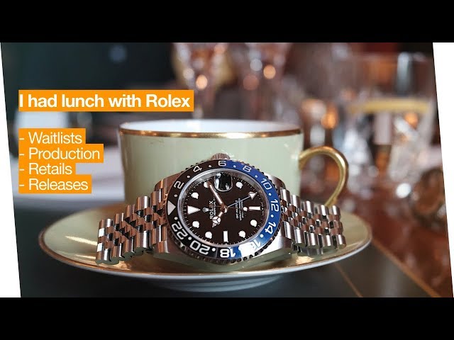 Rolex Waitlists Production Retail & Releases - I had lunch with Rolex