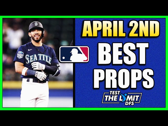 BEST MLB PLAYER PROP PICKS | Tuesday, April 2nd | PRIZEPICKS TODAY