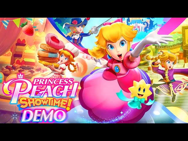 Princess Peach Showtime! - 100% Longplay Full Demo Game Walkthrough Gameplay Guide