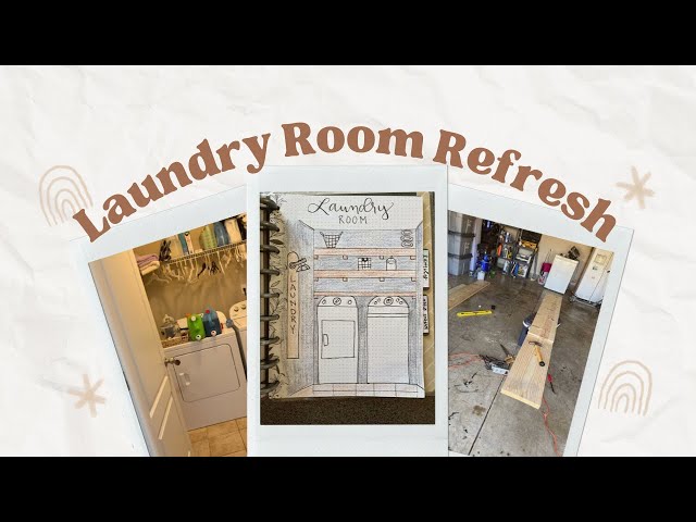 Laundry Room ReDo/Refresh | Our Laundry Room Desperately Needed Help!