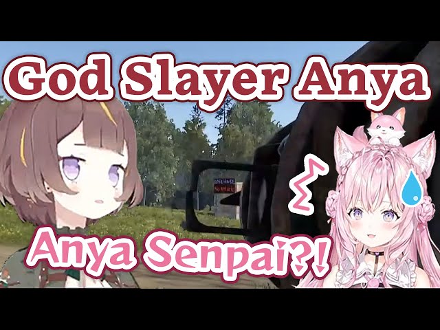 Anya blew up GM Koyori and was called "God Slayer Anya"【RUST/Hololive Clip/EngSub】