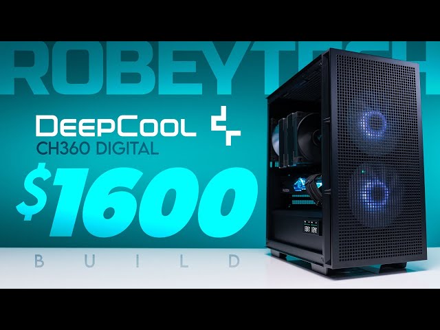 Fantastic Gaming Performance for only $1600: The DeepCool CH360 Digital PC Build