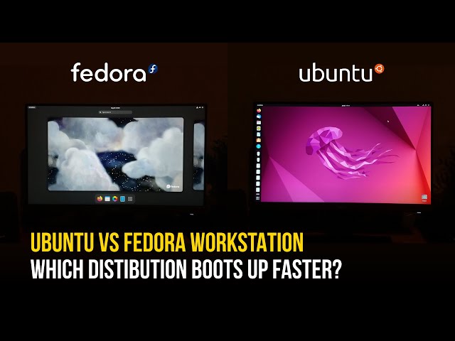 Ubuntu VS Fedora - Boot Time Speed Test on NVMe SSD Of The Most Popular Linux Distro