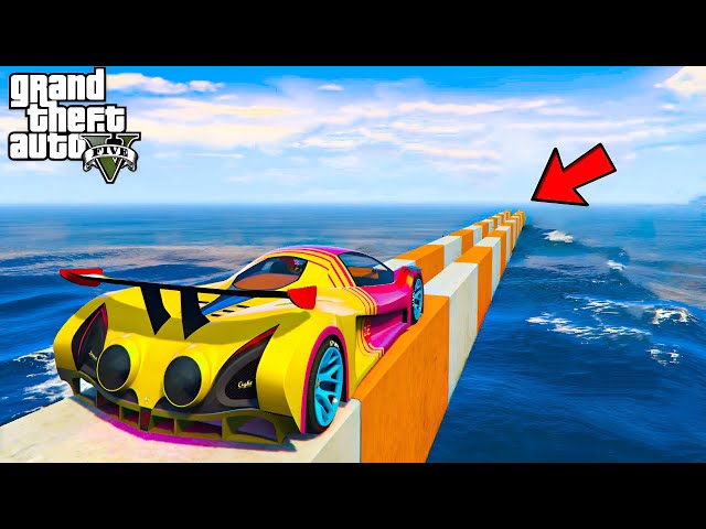 Mystery Ways Car Parkour Race954.733% People Fail To Win This Race In GTA 5!