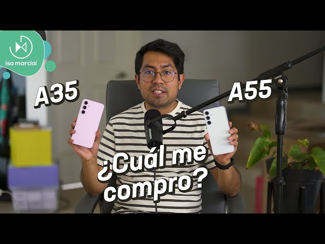 Galaxy A55 vs Galaxy A35 | ¿Cuál me compro?