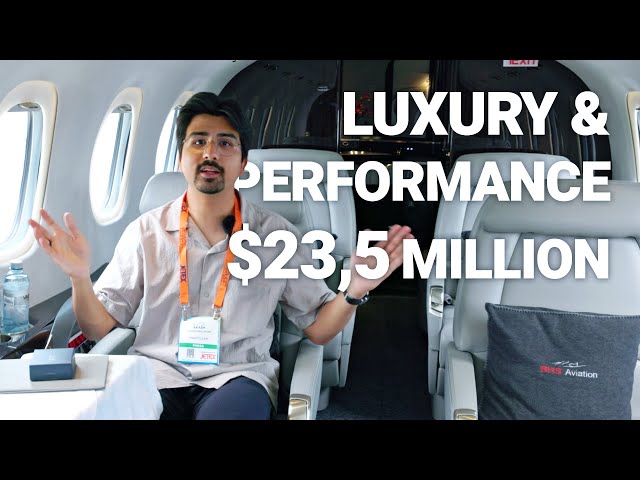 Inside a brand new Citation Latitude & VIP Helicopter
