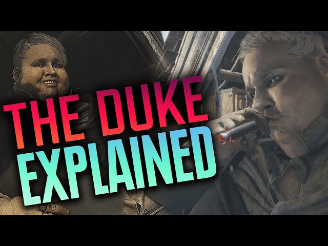 The Story of The Duke EXPLAINED! All Hidden Lore + All Scenes - Resident Evil Village