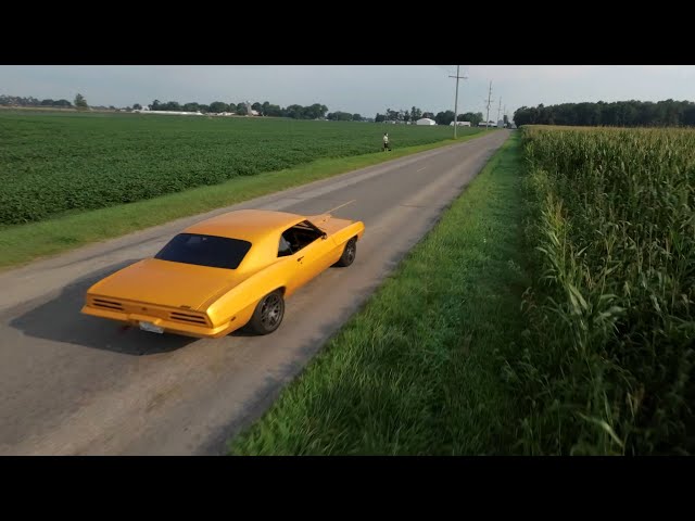 Chasing a 1969 Firebird with a Racing Drone