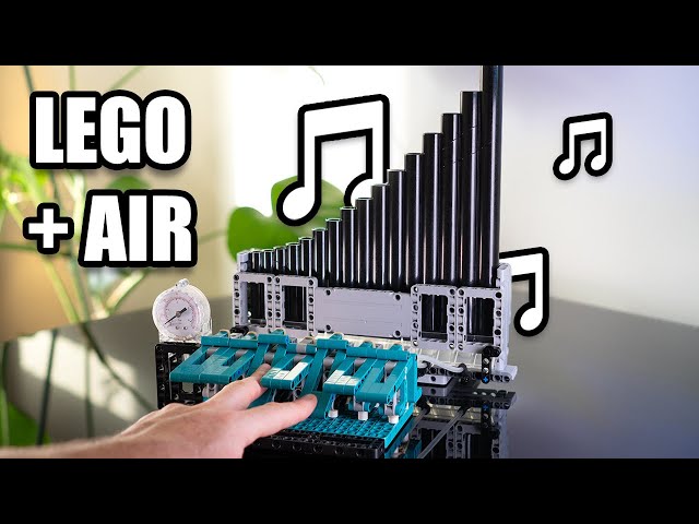 Making An Air-Powered Wind Instrument Using LEGO Pneumatics