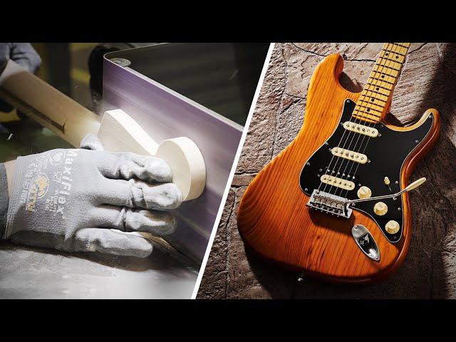 How Fender Stratocasters Are Made in the USA