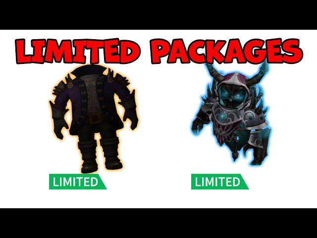 NEW Limited Packages