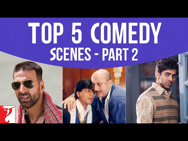 Top 5 Comedy Scenes | Part 2 | Shah Rukh Khan, Akshay Kumar, Anupam Kher, Anushka, Varun, Ayushmann