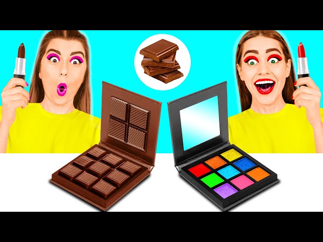 Schokolade vs Echtes Essen Challenge von Fun Challenge