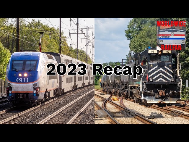 My Top 5 Favorite Trains of 2023 (Year Recap Video)