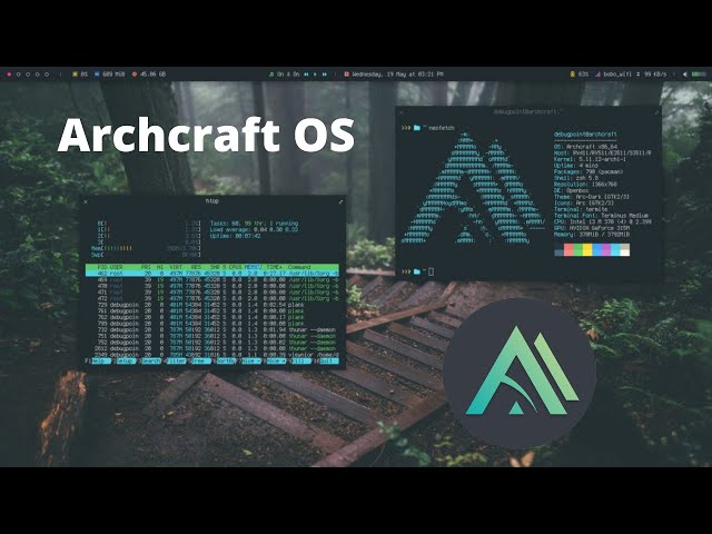 Archcraft OS : Minimalist and Lightweight Arch Based Linux distro
