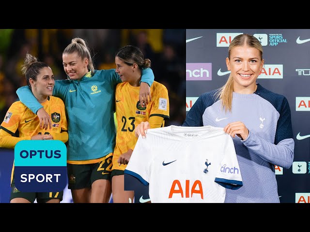Matildas star Charli Grant signs with Tottenham